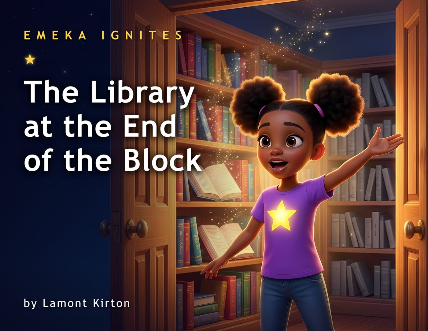 Cover of The Library at the End of the Block
